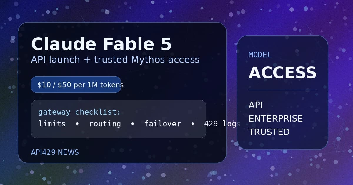 Anthropic запустила Claude Fable 5 в API и Mythos 5 для доверенного доступа