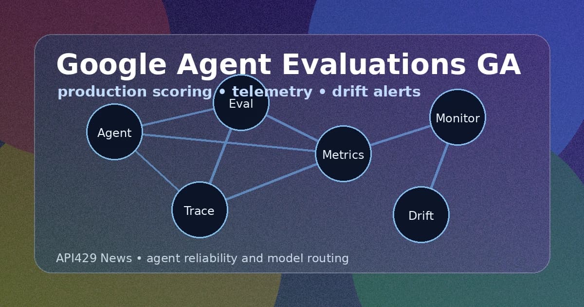 Google вывела Agent and Model Evaluations в GA для Gemini Enterprise Agent Platform