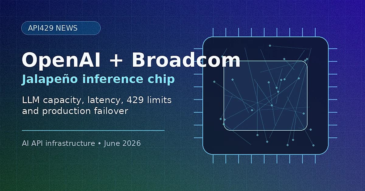 OpenAI и Broadcom представили Jalapeño, первый inference chip OpenAI для LLM