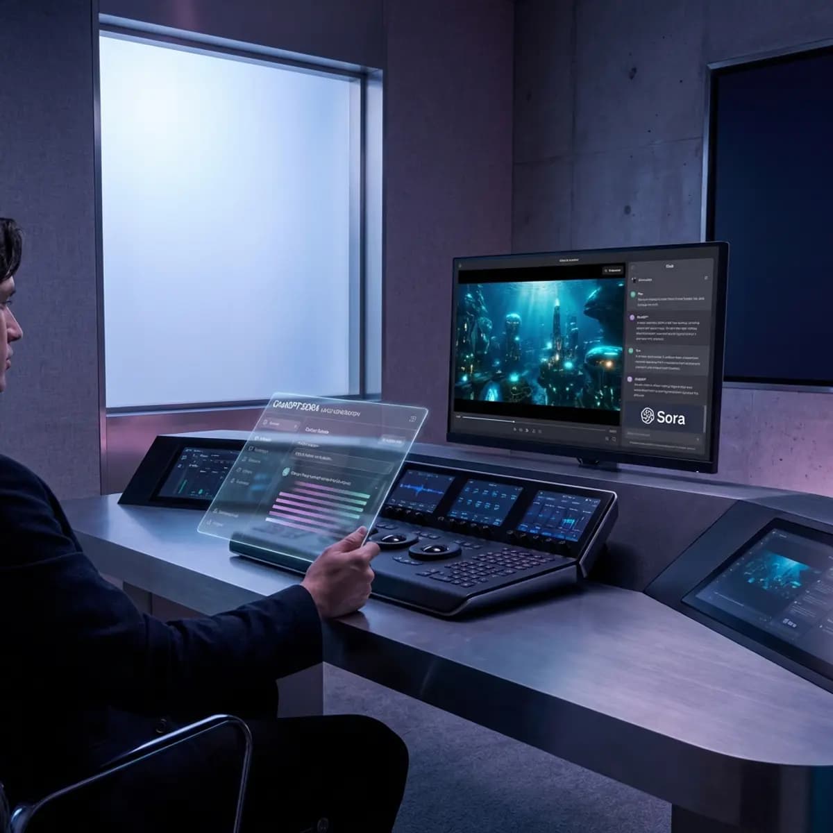 OpenAI интегрирует Sora в ChatGPT: Видеогенерация становится массовой