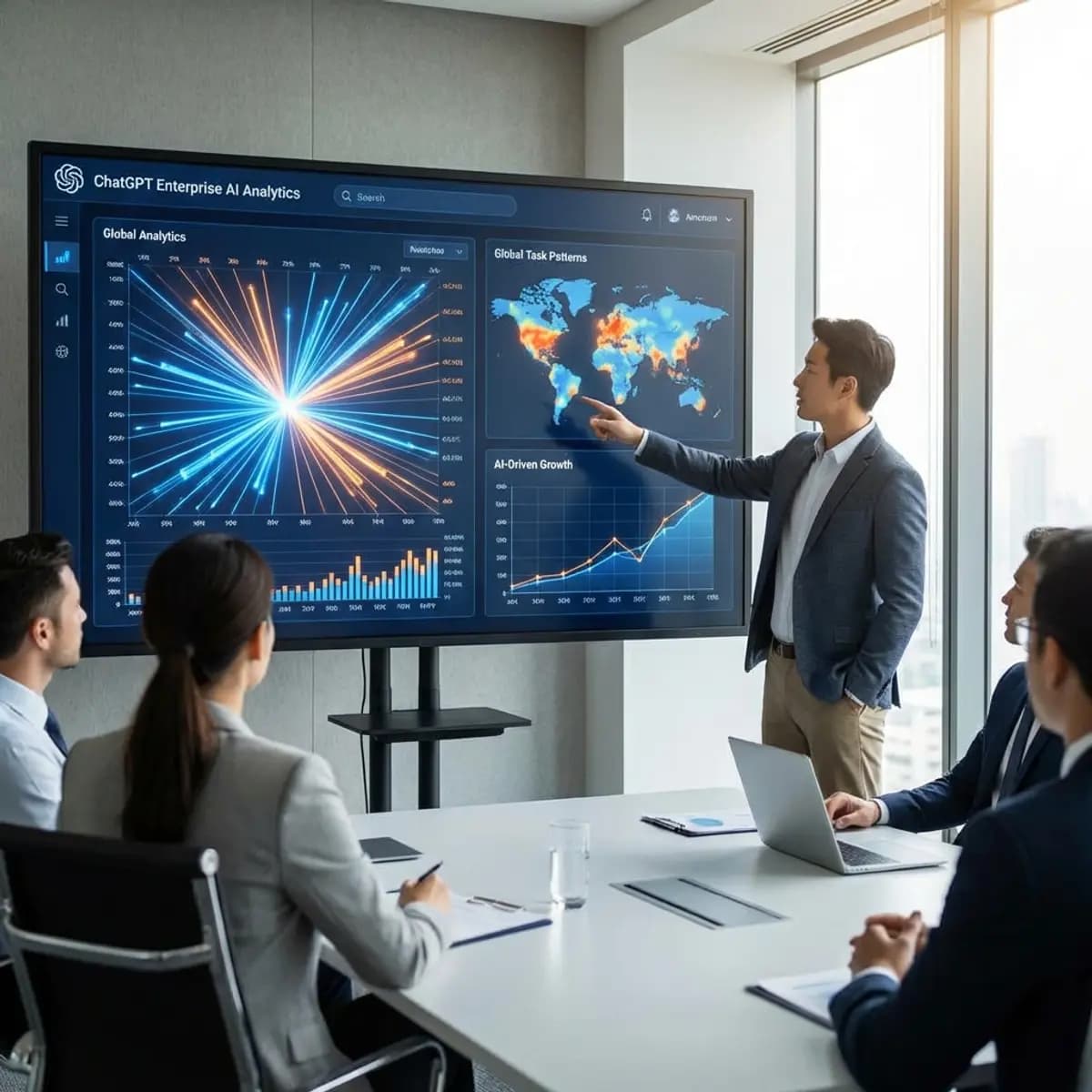 OpenAI запускает Workspace Analytics: Глубокая аналитика для ChatGPT Enterprise и Edu