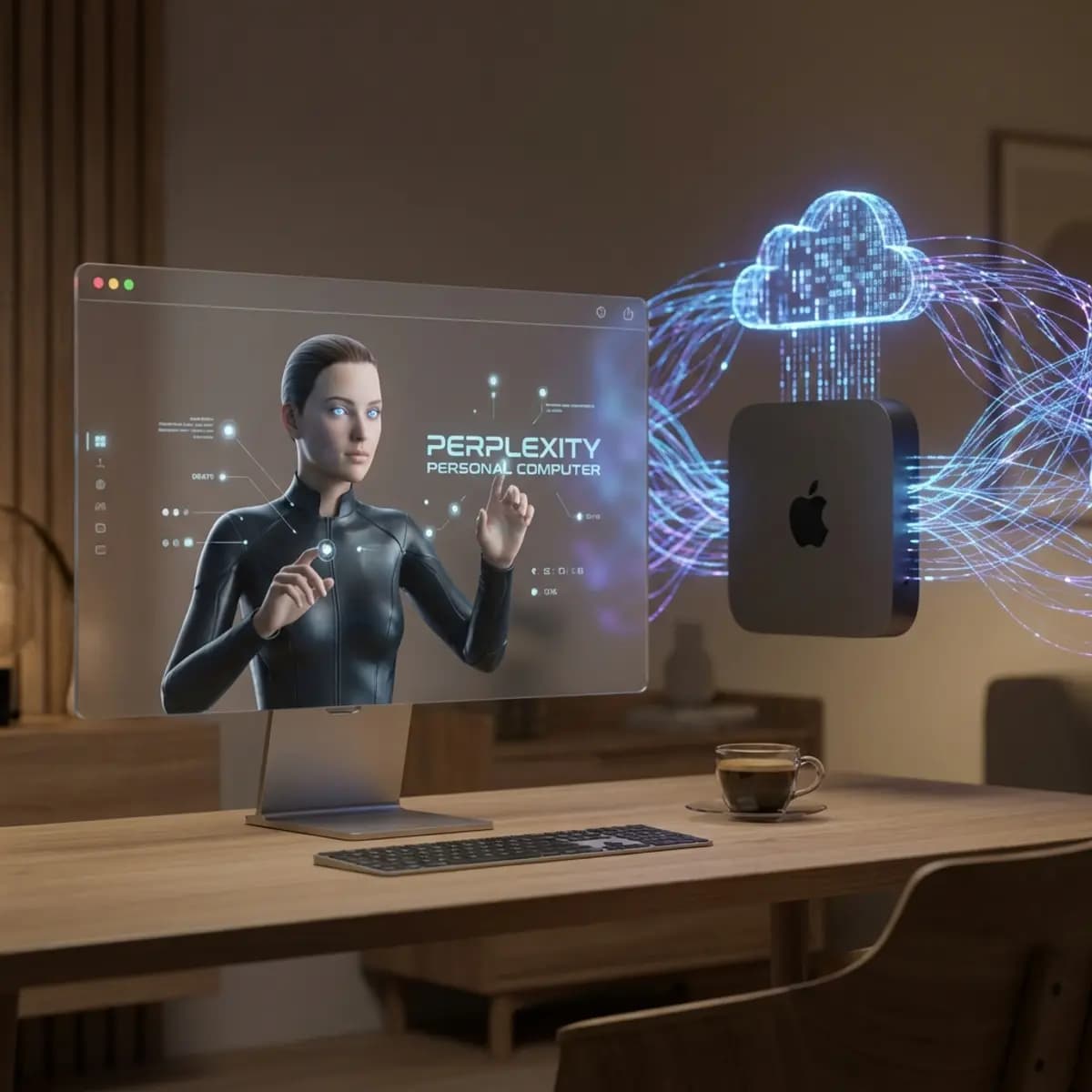 Perplexity запускает Personal Computer: Облачная ОС для автономных ИИ-агентов