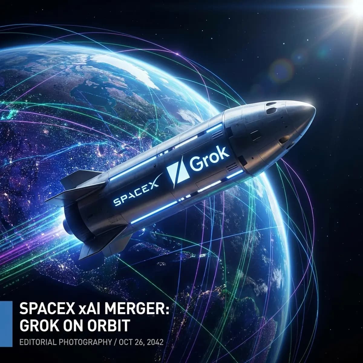 Слияние SpaceX и xAI: Илон Маск объединяет космос и искусственный интеллект
