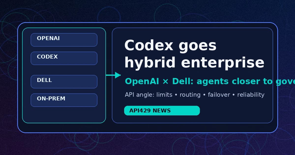 OpenAI и Dell выводят Codex в hybrid и on-prem enterprise-среды